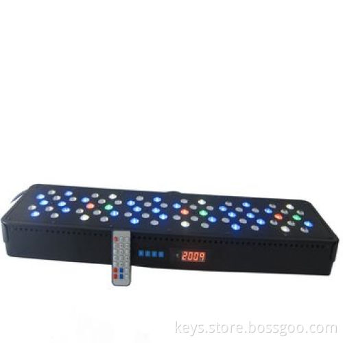 Remote/Dimming/Timing to Simulate Daylight 200W LED Reef Aquarium Lighting DC with LCD Display